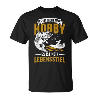 Fishing Ist Mein Lebenstiel Angeling Ist My Lebenstiel T-Shirt - Geschenkecke