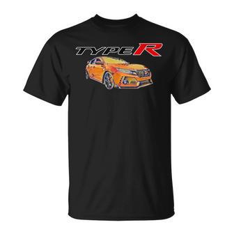 Fk8 Civic Type R Retro Style T-Shirt - Geschenkecke