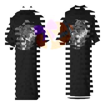 Football Team Us Football Coquette Bows Purple Team T-Shirt - Monsterry