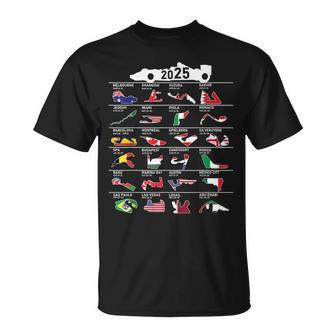 Formula Open Wheel Racing Car 2025 Fan World Circuit T-Shirt - Geschenkecke