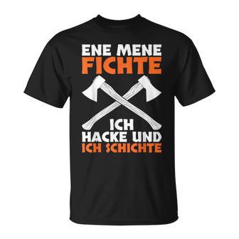 Forstwirt Holz Machen Lumberjack Sayings T-Shirt - Geschenkecke