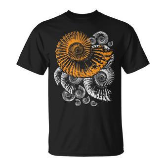 Fossil Paleontologist Ammonite T-Shirt - Geschenkecke