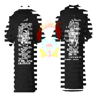 Free Hugs Evil Scary Vintage Clown Halloween Costume T-Shirt - Monsterry