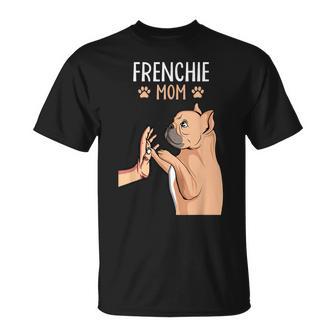 French Bulldog Mama Frenchie Mom Dogs Female T-Shirt - Geschenkecke