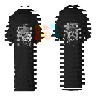 Fresh Graffiti Style Street Fashion Urban Hip-Hop T-Shirt | Seseable UK