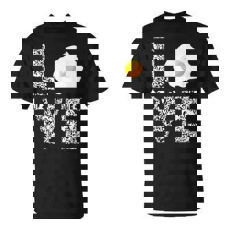 Fried Egg Breakfast Eggs Chicken Egg Yolk Scrambled Egg Food T-Shirt - Monsterry