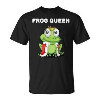 Frog Queen Girls' Frog Women's Frog T-Shirt - Geschenkecke