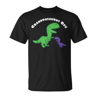 Fun Grandpa Dino Lover Grandpasaurus Rex Camiseta unisex - Regaloses