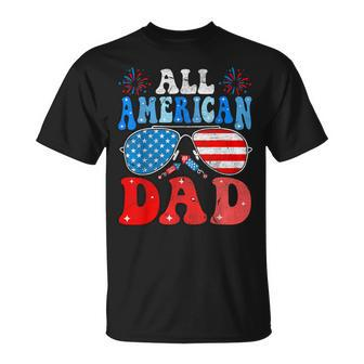 All American Dad 4Th Of July Patriotic Matching Father T-Shirt - Monsterry AU