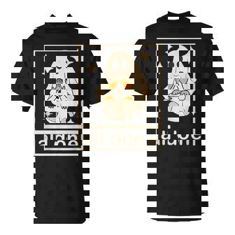 Boojee Ghost All Done Slp Speech Therapy Halloween T-Shirt - Seseable