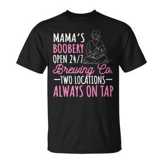 Breastfeeding Saying Lactation Breastfeed Humor T-Shirt | Seseable UK