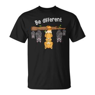 Be Different Cat T-Shirt - Geschenkecke