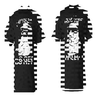 Halloween This Is Some Ghost Sheet Boo Retro Halloween T-Shirt | Mazezy