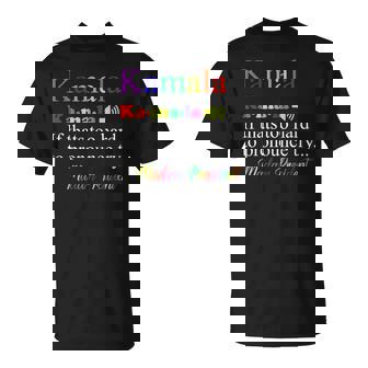 Kamala Harris 2024 Madam President Harris T-Shirt | Mazezy