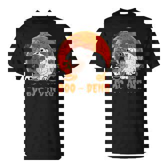 Moo Deng Halloween Boo Ghost Costume Moo-Deng Lover T-Shirt - Thegiftio UK