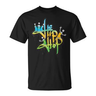 Old School Hip Hop 90S Graffiti Old School T-Shirt - Geschenkecke