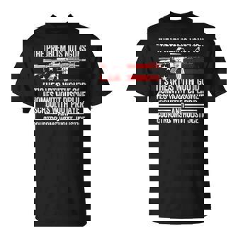 The Problem Is Not Guns It's Hearts Without God T-Shirt | Mazezy