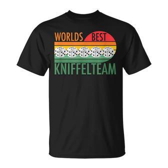 Retro Graphic For Teamintage Kniffel S T-Shirt - Geschenkecke