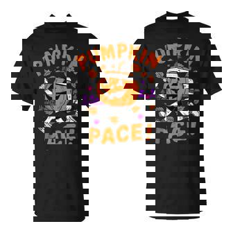 Runner Costume Halloween Pumpkin Running Marathon Team T-Shirt | Seseable UK
