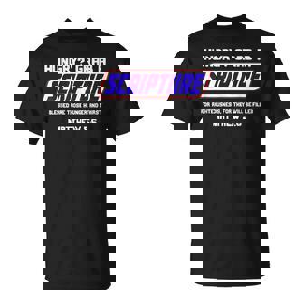 Scripture Bible Verse Famous Scriptures Quote T-Shirt - Thegiftio UK