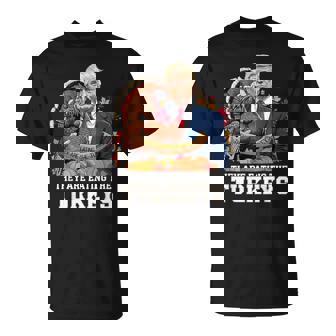 Thanksgiving Trump Turkey They Are Eating Turkeys T-Shirt | Seseable CA