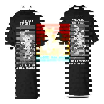 Vintage Dog Lover Life Goal Pet All The Dogs T-Shirt - Monsterry