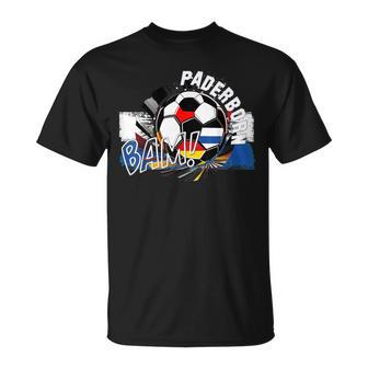 Fussball Ist Leben Paderborn Fan T-Shirt - Seseable