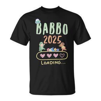 Futuro Babbo 2025 Maglia Gravidanza Padre Papà 2025 Loading Maglietta - Novitaregali