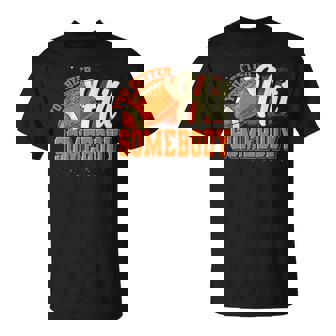 Game Day Football Season You Better Hit Somebody Cheer Mom T-Shirt - Seseable