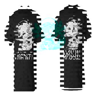 Gamesolotl Kawaii Axolotl Gamer Anime T-Shirt - Thegiftio