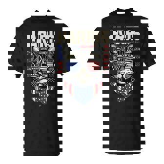 Gato Sin Hijos Lady Kamala Harris 2024 Bandera Estadounidense Lindo Gato Camiseta unisex - Regaloses