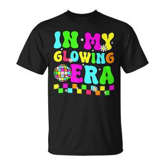 In My Glowing Era Retro Colorful Quote Group Team Tie Dye T-Shirt - Monsterry