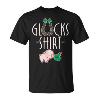 Glücks Lucky Charm Exam Graduation Abi School Lucky T-Shirt - Seseable