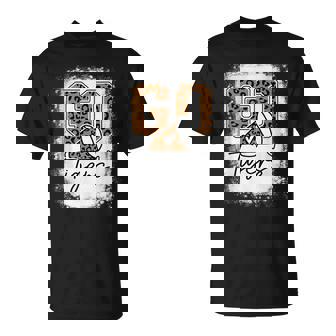 Go Cheer Tigers School Sports Fan Spirits Mascot Leopard T-Shirt - Monsterry