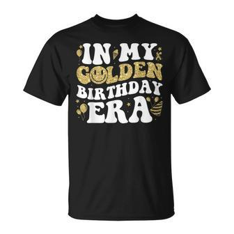 In My Golden Birthday Era Girls Retro Groovy Birthday T-Shirt - Monsterry UK