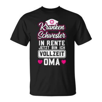 Grandma Retirement Pension Nurse T-Shirt - Geschenkecke