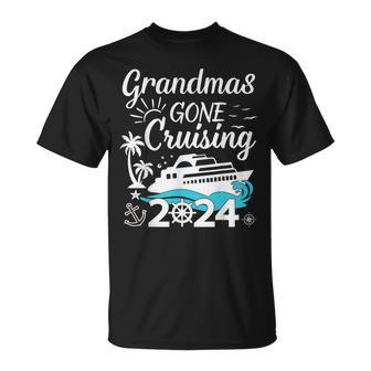 Grandmas Gone Cruising 2024 Family Cruise Vacation Matching T-Shirt - Monsterry