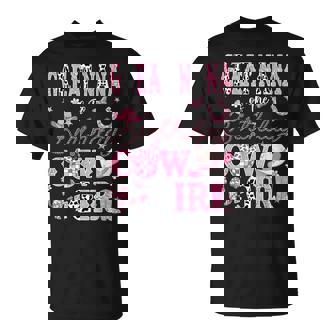 Great Nana Of The Birthday Cowgirl Western Rodeo Great Nana T-Shirt - Monsterry