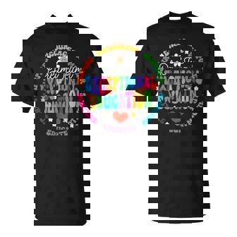 Groovy Dream Exceptional Education Team Sped Ese Teacher T-Shirt - Monsterry