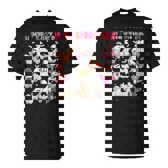 Groovy In My Spooky Era Ghost Halloween Meeme T-Shirt - Seseable