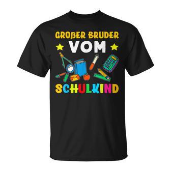 Großer Bruderom Schulkind 1St Class T-Shirt - Geschenkecke