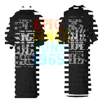 Grunge Epic Since June 1965 Birth Year Born Legendary Gifts T-Shirt - Thegiftio UK