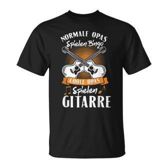 Guitar Grandpa Guitar Guitarist T-Shirt - Geschenkecke