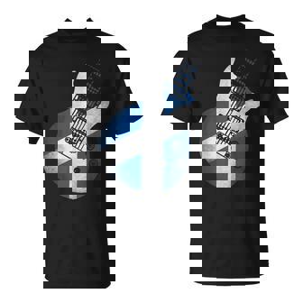 Guitar Scotland Flag T-Shirt - Thegiftio