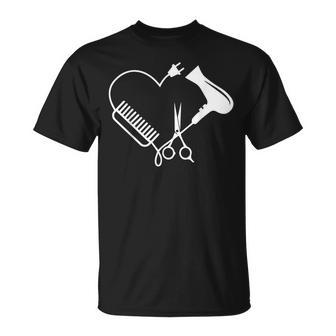 Hairdresser Salon Barber Hairstylist Hairdresser T-Shirt - Geschenkecke