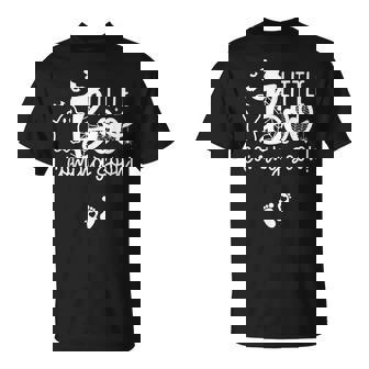 Halloween Pregnancy Announcement Little Boo Coming Soon T-Shirt - Thegiftio UK