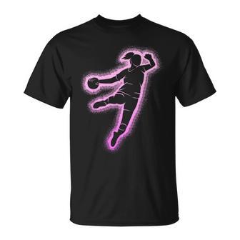 Handball Girl's Women's Handballer Children's T-Shirt - Geschenkecke