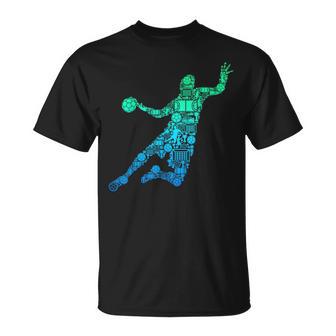 Handball Handballer Handball Player Children Boys Men T-Shirt - Geschenkecke