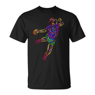 Handballer Handball Athletes Handball T-Shirt - Geschenkecke