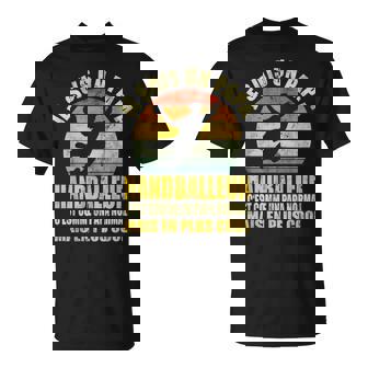 Handballeur Papa Cadeau Joueur De Handball Handballeurs T-Shirt - Cadeauxyz